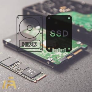 مقایسه هارد HDD و SSD + ویژگی ها